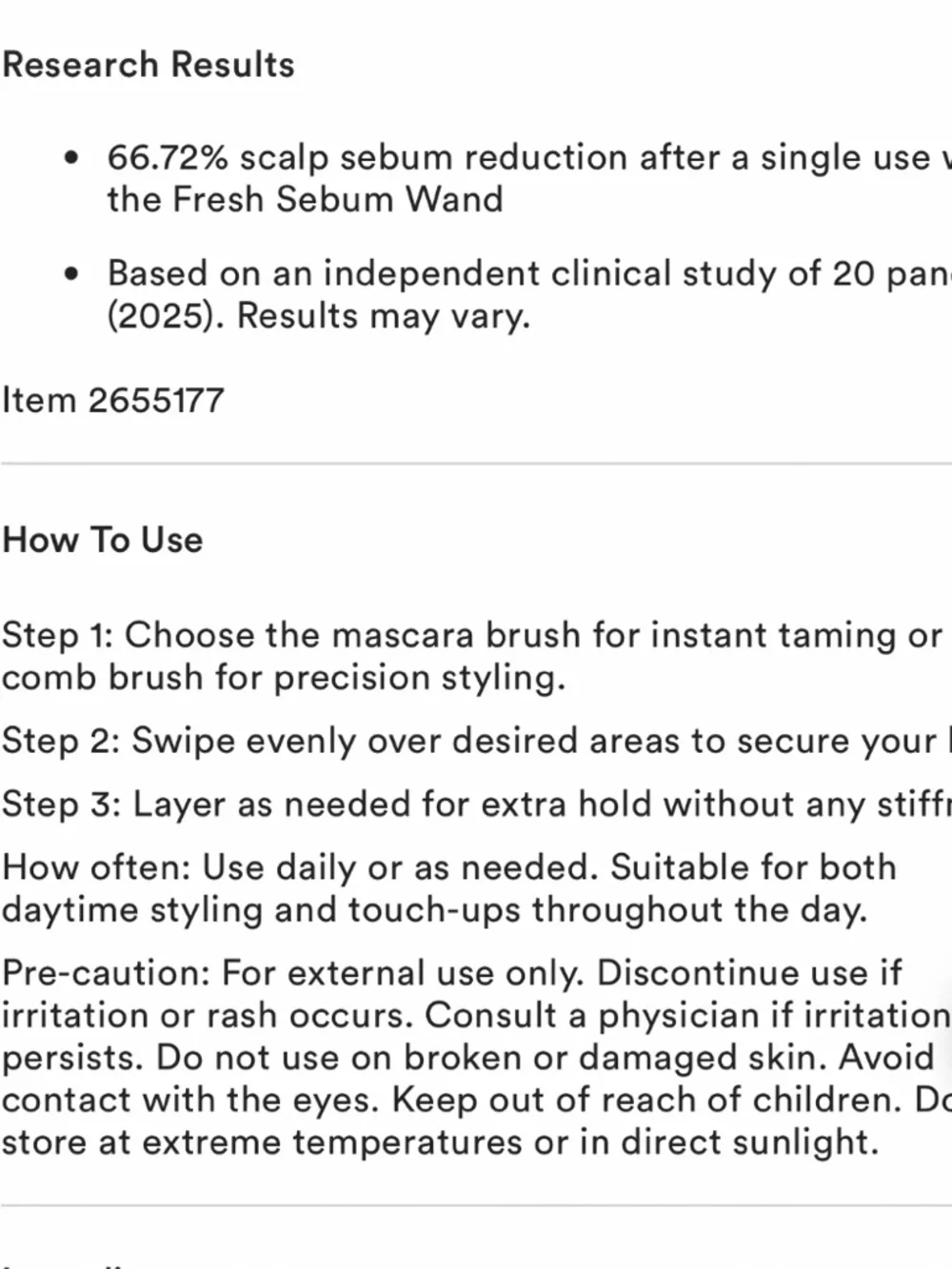 Narka Dual Brush Brow & Hair Tamer